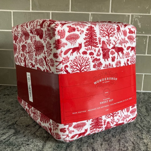 Target Bedding New Target Flannel Sheet Set Poshmark